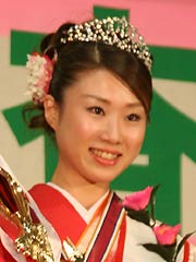 ミス雪椿の徳橋さん