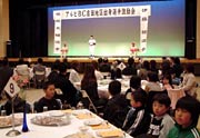 17日開かれたアルビBC吉田地区出身選手激励会