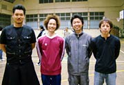 新人4人、左から五十嵐さん、堀川さん、湯沢さん、小島さん