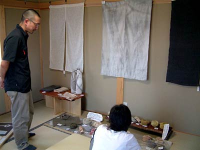 8日までノアハウスで開かれている「日々の暮らしを楽しむ展」