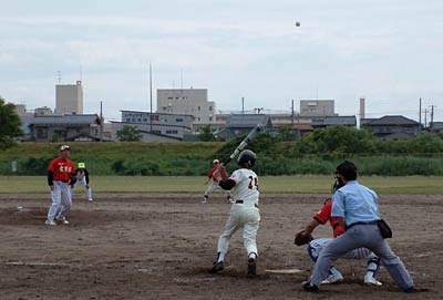 10日開かれた平成19年度全日本還暦軟式野球新潟県予選大会