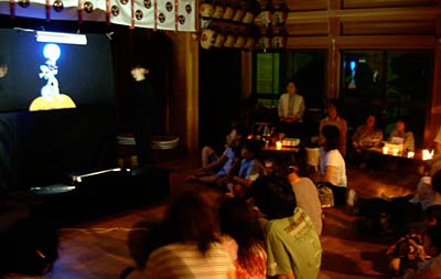 「夏至」の22日夜に神明宮で行われた「100万人キャンドルナイトin神明宮」