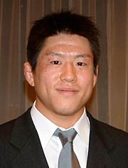 男子フリースタイル74キロ級で9月の世界選手権出場権を獲得した萱森浩輝さん