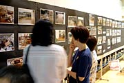 7・13水害を記録した写真の展示