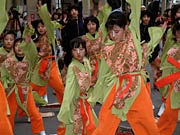 よさこいソーランの熱演