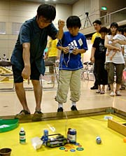 優勝した上村君