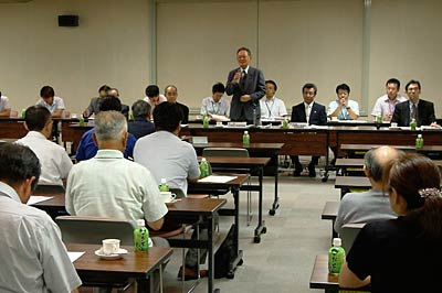 18日開かれた第3回三条夏まつり全体会議