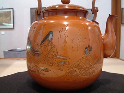 展示されている廣正の作品