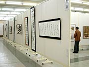 新調された展示パネル