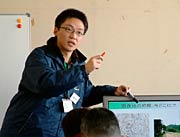 講師を務める藤島会長