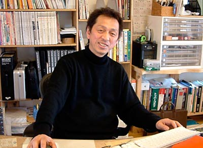 2007越後杉の家デザインコンペティションの完成部門で優秀賞を受賞した金子材木店の金子幸夫専務