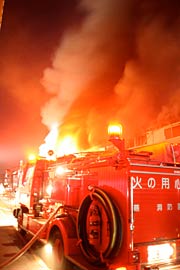 火災現場