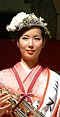 ミス雪椿の堀江さん