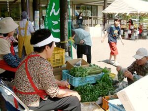 3、4日と漢学の里しただで地元農産物加工グループ「豊友会」が恒例の山菜まつり