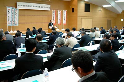 7日開かれた「トキめき新潟国体」三条市実行委員会の第3回総会