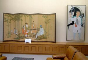 16日まで三条屏風まつり、三条市内18会場に愛蔵品30点余りを展示
