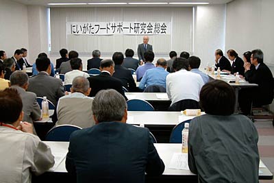 にいがたフードサポート研究会が定時総会