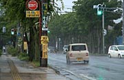 とくに変わった様子はない14日正午前の三条市・渡瀬橋上流画の五十嵐川