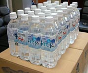 三条市のミネラルウオーター「千年悠水」
