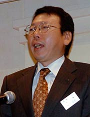 2009年度会長に決まった湯本福数さん