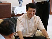 前向きな検討の姿勢を示す泉田知事