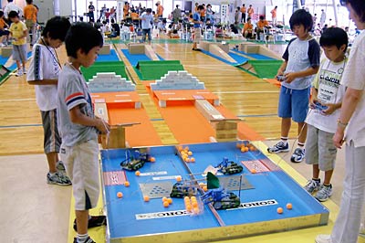燕三条青年会議所が開いた第3回ふるさとロボコンチャレンジカップin県央