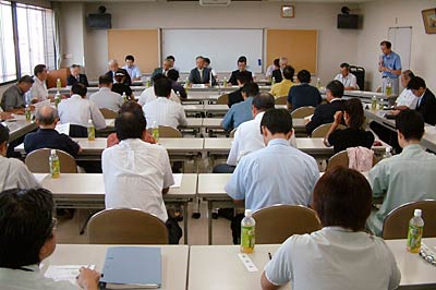 10日開かれた第4回三条夏まつり全体会議
