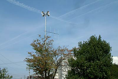 デジタル防災行政無線のスピーカー