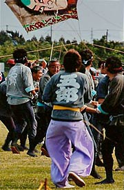 推薦に選ばれた酒井さんの作品「引き綱－世代をつないで」