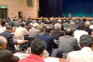 21日開かれた燕市の平成20年度除雪対策会議