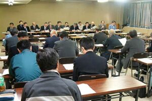 26日開かれた三条市の除雪対策会議