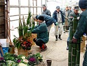 門松の製作