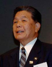 来賓祝辞の小林清燕市長