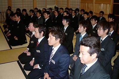  参列した会員