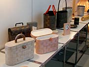 「C&C」桐の網代編みのバッグなど