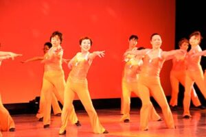 燕市文化協会芸能部燕支部ダンスフェスティバル2009は延べ来場者が軽く千人を超す大入り