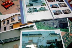 県央NSP会が22日に三条商工会議所で開くリフォームフェアで展示する施工した住宅のビフォー・アフターの写真