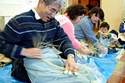 干しダイコンづくり体験