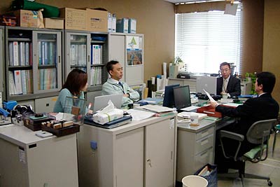 3月31日で廃止された三条市役所の五十嵐川・刈谷田川改修対策室
