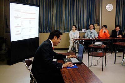 インターネットで注文を試す国定市長
