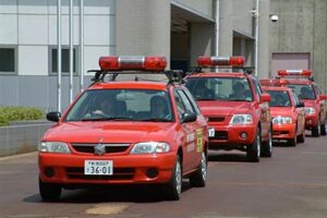 危険物安全週間で新潟県危険物安全協会燕・弥彦地区支会が危険物の事故防止を周知する巡回広報