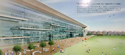 燕市の新庁舎建設設計者選考委員会の第1次審査で選ばれた５つの提案