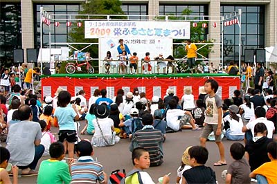 25日開かれた栄ふるさと夏まつり2009