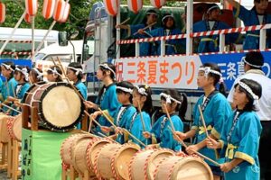 7.13水害復興記念第5回三条夏まつりがふれ太鼓で幕開き