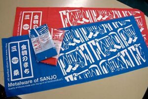 三条市がオリジナルPR手ぬぐいで「金物のまち三条」を世界へ発信