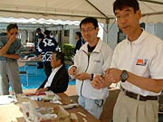 兵庫県三木市の竹細工コーナー
