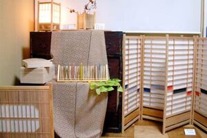 3日まで加茂で「“匠がつくる”技の作品展」、組子などの伝統技術で作られた和のインテリアを展示即売