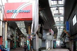 建設から39年の昭栄通り商店街のアーケードは来年1月から撤去工事に着手