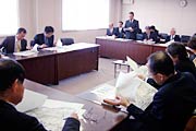 24日の河川改修事業の等調査特別委員会