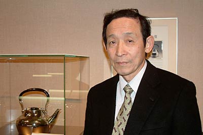 会場を訪れた荒澤紀一さん